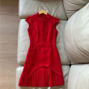 Karen Millen Red High Low Dress